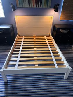 Full Size Solid Wood Bed Frame