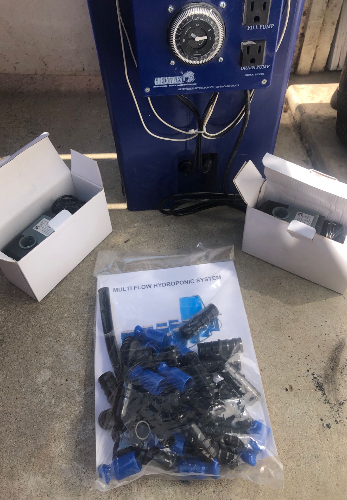(NEW!!) Greentrees Hydroponics Multi Flow Controller Module (pumps