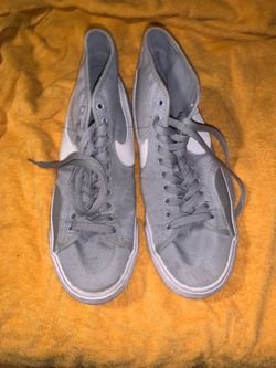 Grey Nike Blazers