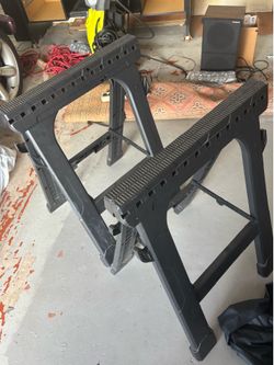 Plastic Sawhorse