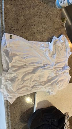 designer Lacoste t shirt x2