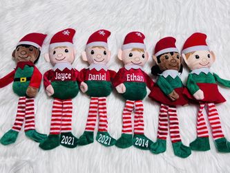 Personalized Christmas Elves