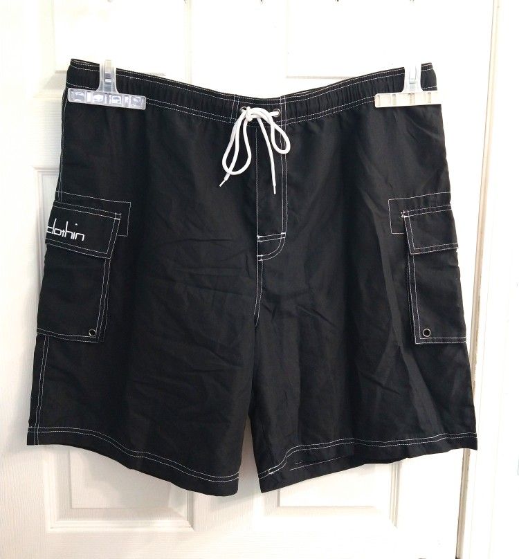 'Clothin' . . . Men's Beach Shorts w/Drawstring - Size 38 *NWOT*