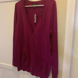 Forever21 Womens Size 1X Sweater Fushia Pink