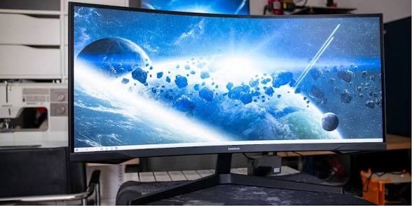 Samsung Odyssey G5 34" Curved LED LCD Display Ultra WQHD 1000R