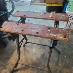 Antique Clamp Table