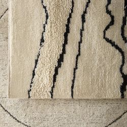 West Elm Carrera Wool Shag Rug 6x9