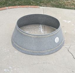 Hearth and Hand Magnolia Farmhouse Galvanized Christmas Tree Collar