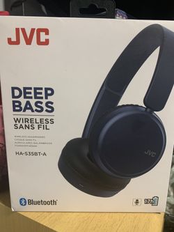 JVC DEEP BASS WIRELESS HEADPHONES