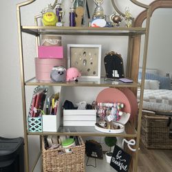 Gold Bookshelf