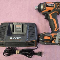 Ridgid R86034 Drill With Battery and Charger