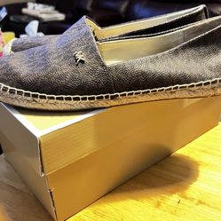 Michael Kors Brown Kendrick Slip-On Shoes