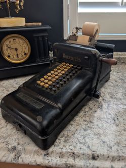 Burroughs antique adding machine