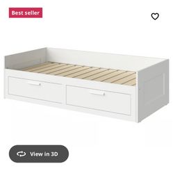 IKEA Twin Bed W/Drawers