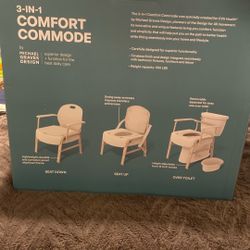 3-in -1 Comfort Commode 