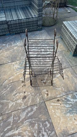 Metal Garden Shelf