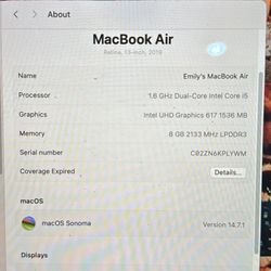 MacBook Air 2019 