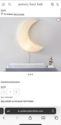 Moon light, Pottery Barn