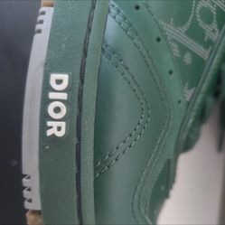 Dior Men’s World Tour B27 Green Leather