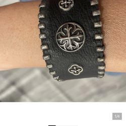 Handmade Natural Leather Unisex Braclet