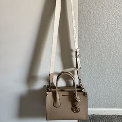 Light Brown Michael Kors Crossbody Purse