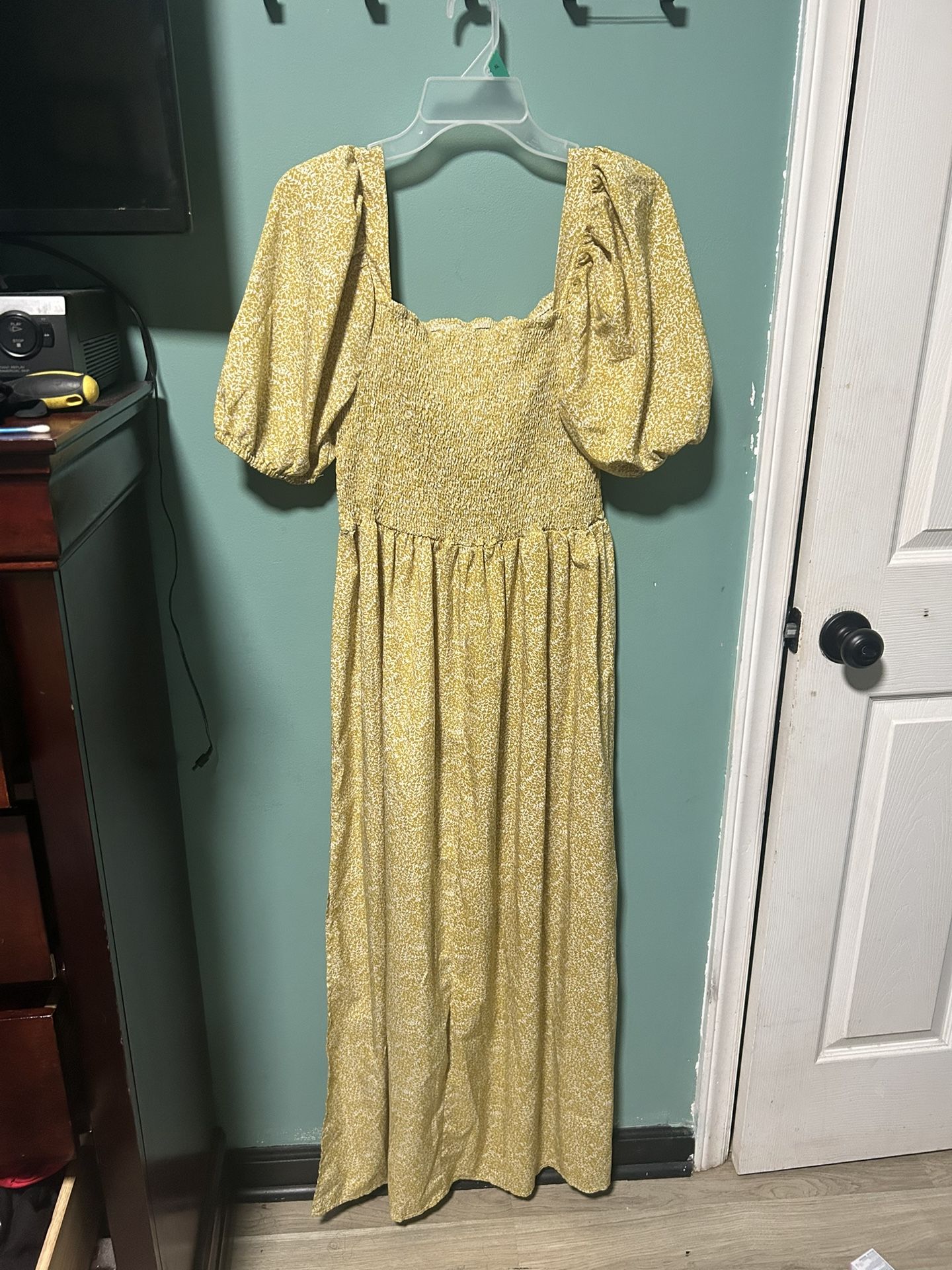 Flowy Yellow Dress