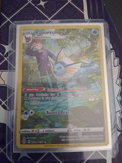 Vaporeon Brilliant Stars Trainer Gallery