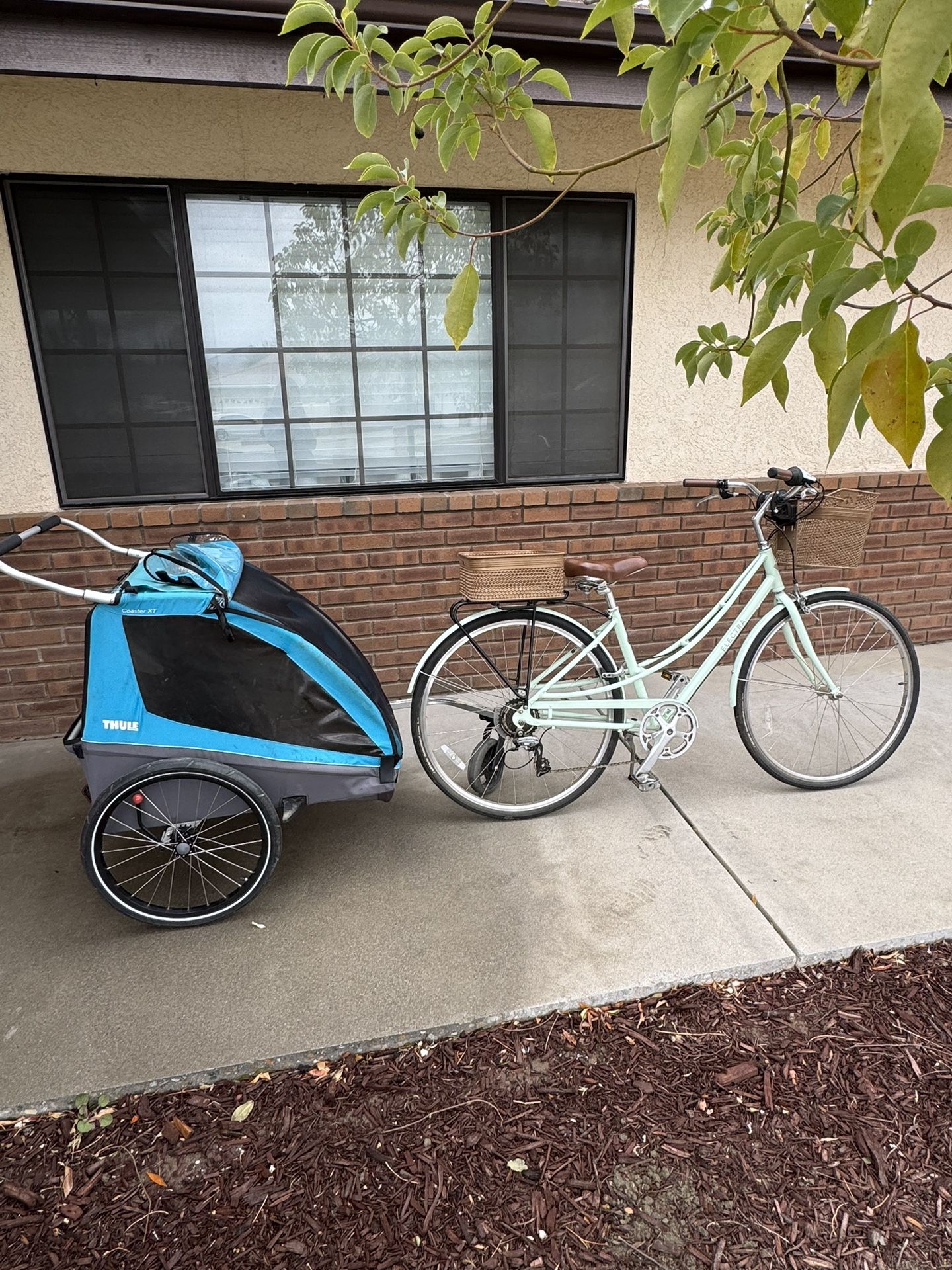 Bike And Trailer Set
