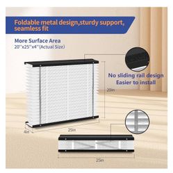 2-Pack 210 Filter Replacement Compatible with AprilAire 210 Whole House Air Purifiers Models,1210,1620,2210,2216,3210,4200,MERV 11 Furnace Filter Repl