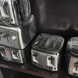 Bread Toasters Different Brands Open Box