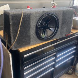10 Inch Kicker Subwoofer With Box