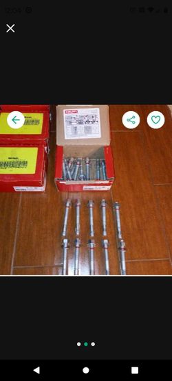 Box(s) Of Hilti Cement Bolts