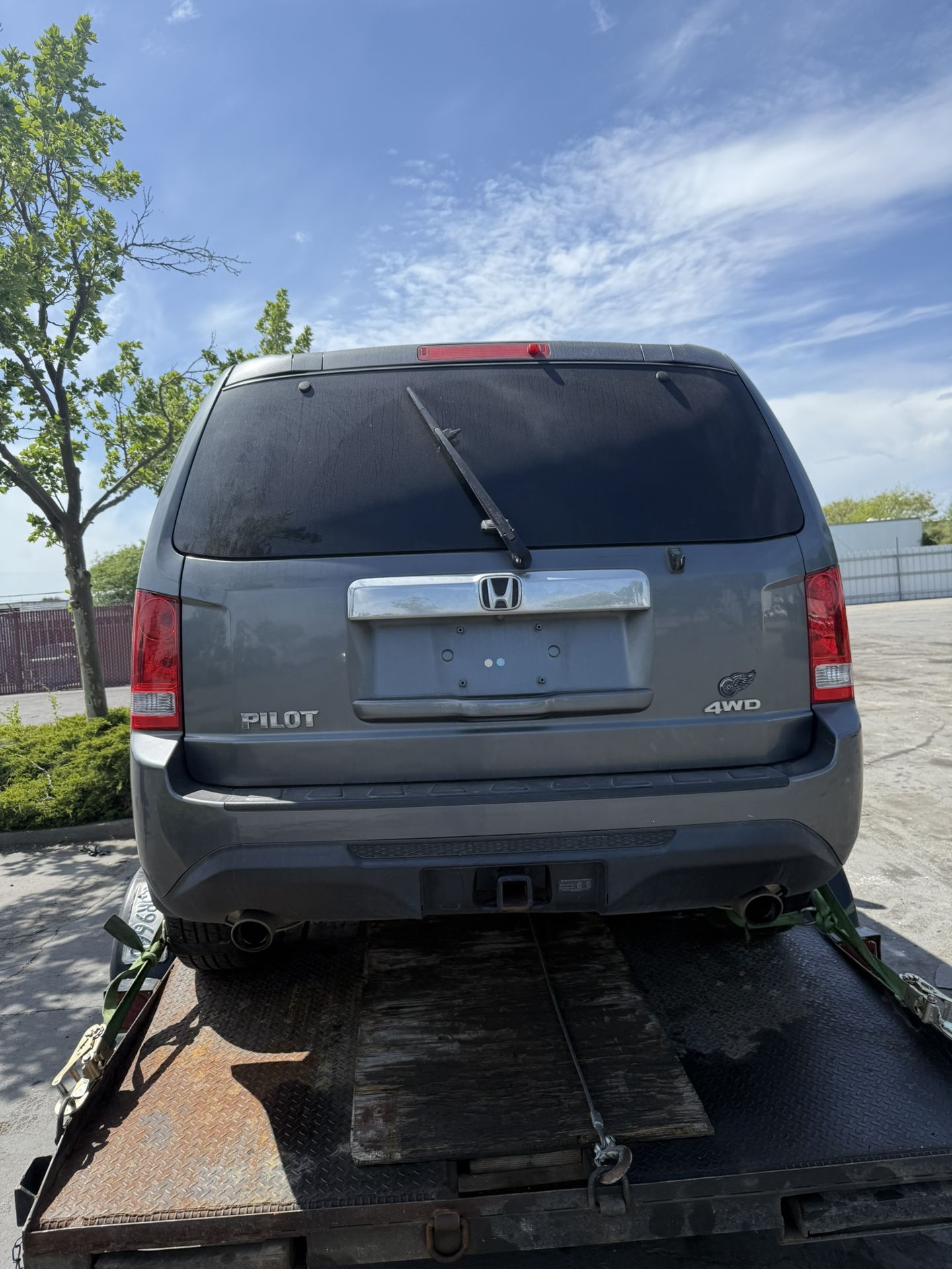 Parts Door Tail Gate Rear Lid Suspension Rim 2013 Honda Pilot