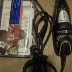 Dremel multitool drill precision tool.
Item works like new, rarely used. Priced to sell 60dol.