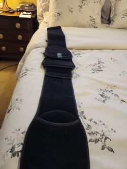 Navy Blue Lumbar Back Support Brace Belt