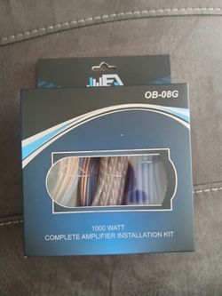 Elite Audio 8 Gauge Amp Kit Brand New In The Box