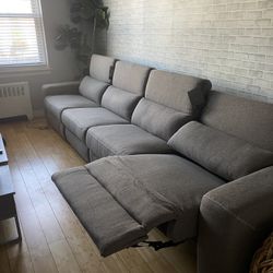 Ashley 4pc Sofa Sectional Recliner 