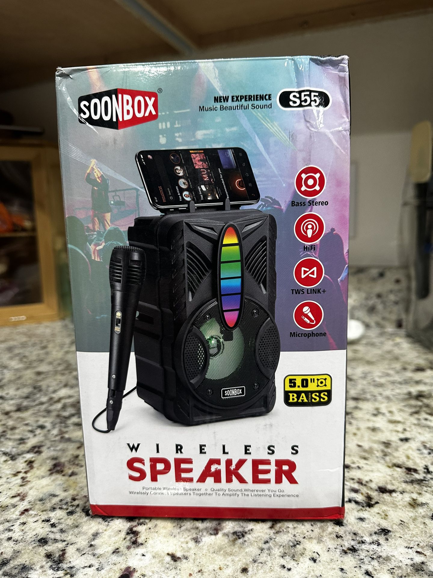Soonbox Wireless Speaker S55