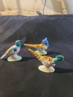 Occupied Japan Pheasants 3 Pcs