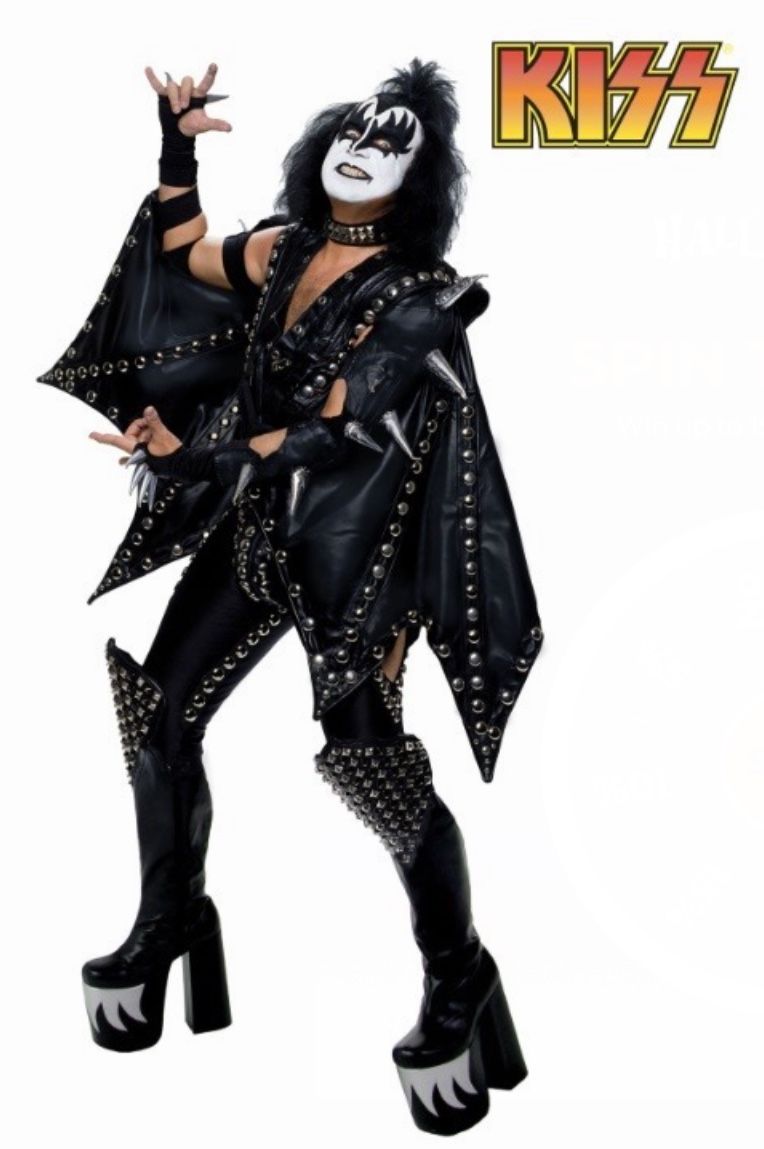 Complete Adult GENE SIMMONS COSTUME