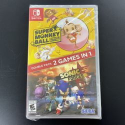 Sonic Forces + Super Monkey Ball: Banana Blitz HD Double Pack - Nintendo Switch