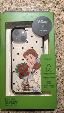 New - Kate Spade New York X Disney Beauty And The Beast iPhone 14 Phone Case