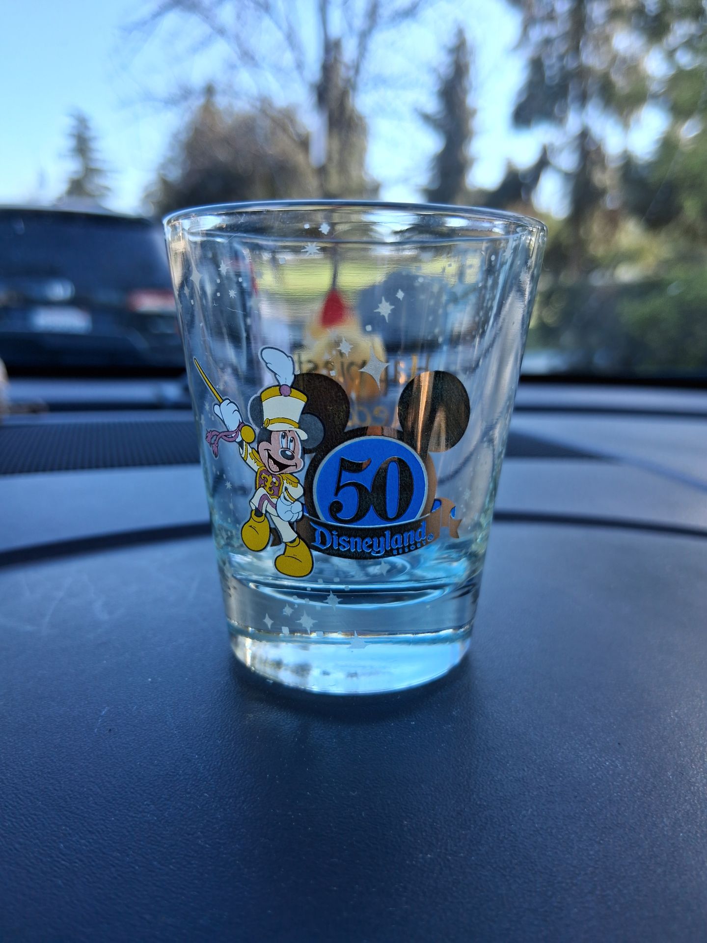 2005 Disneyland Resort 50 Years Diamond Celebration Collectible Shot Glass. Great Condition!...asking $15.00