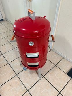 Smoker grill charcoal or electric