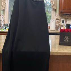 Black Evening Gown, Size Medium