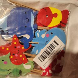 Ocean Themed Cupcake Picks
