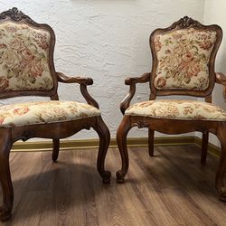 Ethen Allen Tuscany Dining Armchairs 
