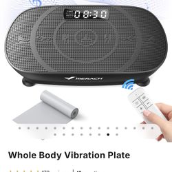 Full Body, Vibrating Plate, four colors available black/pink/blue/gray