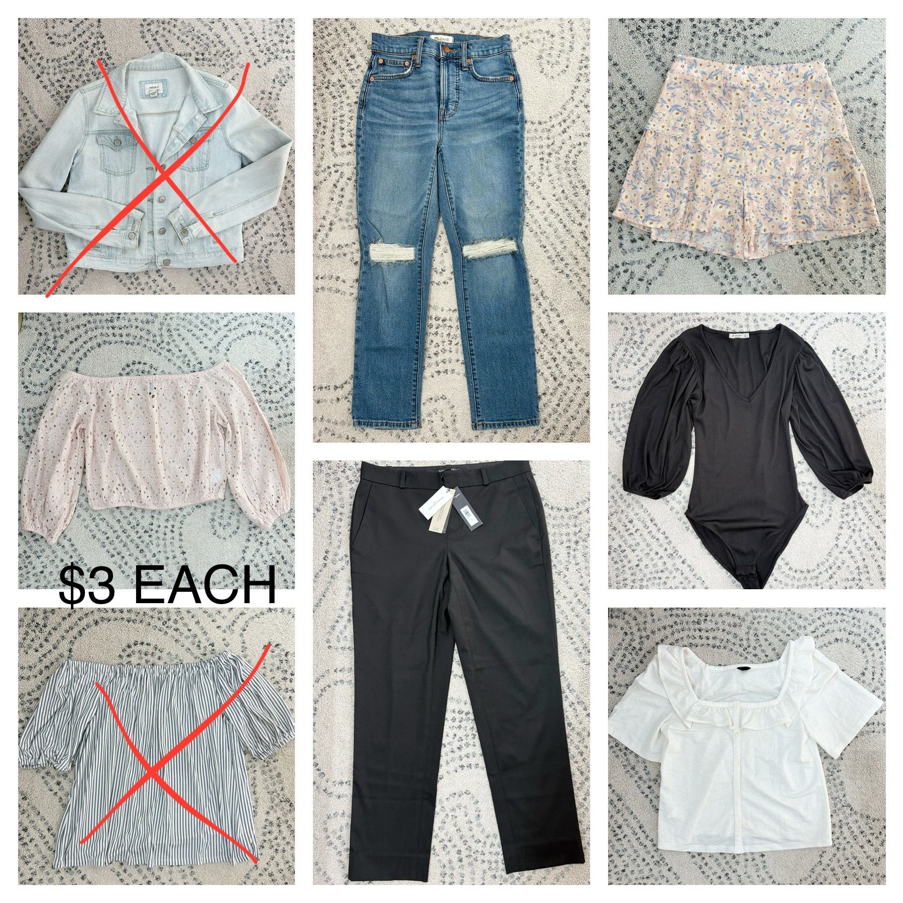$3 Each Women’s Clothes