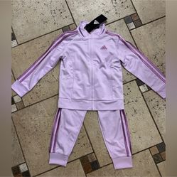 NWT Adidas girls 2pcs set Size 5